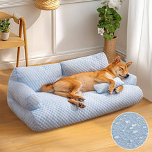 Load image into Gallery viewer, HiFuzzyPet Waterproof Dog Cooling Sofa Bed with Removable Cover