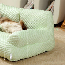 Load image into Gallery viewer, HiFuzzyPet Waterproof Dog Cooling Sofa Bed with Removable Cover
