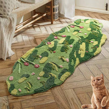 Load image into Gallery viewer, 3D Moss Rug Hand Tufted Wool Pet Rug for Living Room