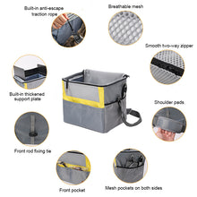 Load image into Gallery viewer, HiFuzzyPet 3-in-1 Removable Dog Bike Basket with Safety Buckle