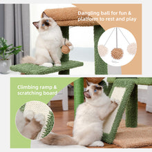 Load image into Gallery viewer, Cactus Cat Scratching Tree With Soft Hammock