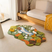 Load image into Gallery viewer, 3D Moss Rug Hand Tufted Wool Pet Rug for Living Room