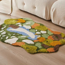 Load image into Gallery viewer, 3D Moss Rug Hand Tufted Wool Pet Rug for Living Room