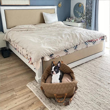 Load image into Gallery viewer, HiFuzzyPet Safety Dog Car Seat Bed with Seat Belt
