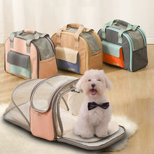 Load image into Gallery viewer, HiFuzzyPet 3-in-1 Expandable Travel Breathable Dog Carrier Bag