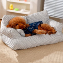 Load image into Gallery viewer, HiFuzzyPet Waterproof Dog Cooling Sofa Bed with Removable Cover