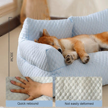 Load image into Gallery viewer, HiFuzzyPet Waterproof Dog Cooling Sofa Bed with Removable Cover