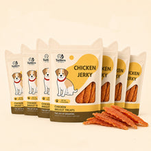 Load image into Gallery viewer, Tailfern Chicken Jerky Dog Treats, High Protain Dog Training Treats
