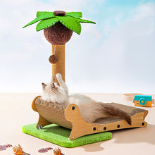 Load image into Gallery viewer, HiFuzzyPet Beach Cat Scratcher with Lounge Chair