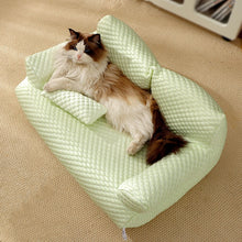 Load image into Gallery viewer, HiFuzzyPet Waterproof Dog Cooling Sofa Bed with Removable Cover