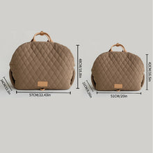 Load image into Gallery viewer, HiFuzzyPet Safety Dog Car Seat Bed with Seat Belt