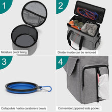 Load image into Gallery viewer, Multi-Function Week Away Dog Travel Food Bag