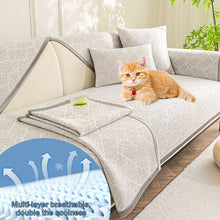 Load image into Gallery viewer, Summer Ice Silk Anti-Slip Sofa Cover
