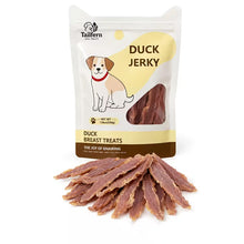 Load image into Gallery viewer, Tailfern Duck Jerky Dog Treats, High Protain Dog Training Treats