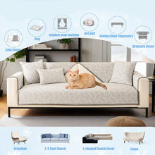 Load image into Gallery viewer, Summer Ice Silk Anti-Slip Sofa Cover