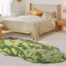 Load image into Gallery viewer, 3D Moss Rug Hand Tufted Wool Pet Rug for Living Room