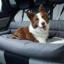 Load image into Gallery viewer, Large Travel Safety Dog Car Back Seat Bed with Seat Belt