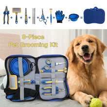 Load image into Gallery viewer, 8-Piece Dog Grooming Kit