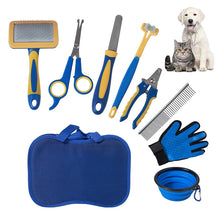 Load image into Gallery viewer, 8-Piece Dog Grooming Kit