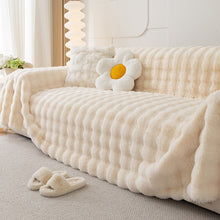 Load image into Gallery viewer, Non-Slip Faux Rabbit Fur Sofa Covers