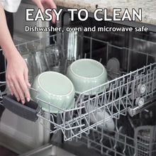 Load image into Gallery viewer, Elevated Dog Bowls with Bamboo Stand