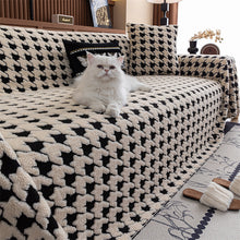 Load image into Gallery viewer, Soft Thick Plush Couch Cover Anti Slip