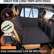 Load image into Gallery viewer, Waterproof Dog Car Seat Cover for Back Seat Large Space