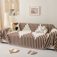 Load image into Gallery viewer, Boho Anti-Slip Anti-Scratch Chenille Couch Cover