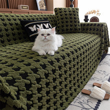 Load image into Gallery viewer, Soft Thick Plush Couch Cover Anti Slip
