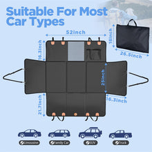 Load image into Gallery viewer, Waterproof Dog Car Seat Cover for Back Seat