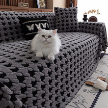 Load image into Gallery viewer, Soft Thick Plush Couch Cover Anti Slip