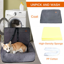 Load image into Gallery viewer, Large Dog Car Seat with Two Safety Buckles
