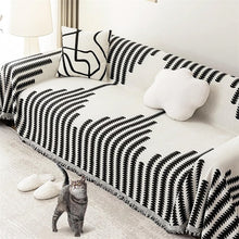 Load image into Gallery viewer, Boho Anti-Slip Anti-Scratch Chenille Couch Cover