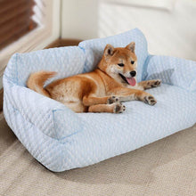 Load image into Gallery viewer, HiFuzzyPet Waterproof Dog Cooling Sofa Bed with Removable Cover