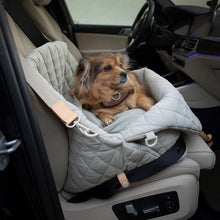 Load image into Gallery viewer, HiFuzzyPet Safety Dog Car Seat Bed with Seat Belt