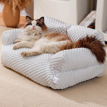 Load image into Gallery viewer, HiFuzzyPet Waterproof Dog Cooling Sofa Bed with Removable Cover