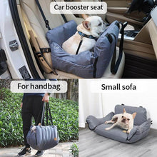 Load image into Gallery viewer, 3-in-1 Waterproof Dog Car Booster Seat With Safety Belt