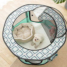 Load image into Gallery viewer, HiFuzzyPet Foldable Round Cat Playpen
