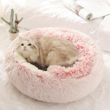 Load image into Gallery viewer, HiFuzzyPet Cat Cave Bed With Fluffy Cover