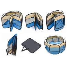 Load image into Gallery viewer, HiFuzzyPet Soft-sided Dog&Cat Playpen with Case
