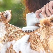 Load image into Gallery viewer, super soft and skin friendly dog bath brush