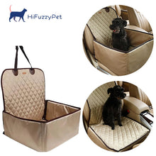 Load image into Gallery viewer, HiFuzzyPet 2 in 1 Dog Car Seat Front Seat Cover