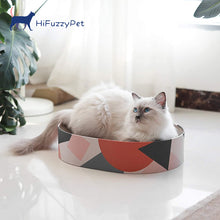 Load image into Gallery viewer, HiFuzzyPet Durable Cat Scratcher Cardboard Bed & Lounger