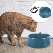 Load image into Gallery viewer, HiFuzzyPet Winter Heating Water Bowl For Pets