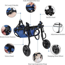 Load image into Gallery viewer, HiFuzzyPet Disabled Dog Wheelchair For Small Pet