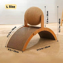 Load image into Gallery viewer, HiFuzzyPet Ferris Wheel Cat Scratching Board