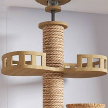Load image into Gallery viewer, HiFuzzyPet Column Vertical Sisal Cat Climbing Frame