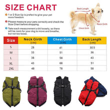 Load image into Gallery viewer, HiFuzzyPet Waterproof Dog Vest Winter Coat Warm