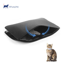 Load image into Gallery viewer, HiFuzzyPet Cat Litter Mat Waterproof Double-Layer Foldable