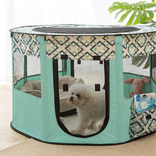 Load image into Gallery viewer, HiFuzzyPet Foldable Round Cat Playpen